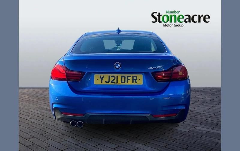Used BMW 420 M Sport 180 HP (132 kW) 2021 Blue Coupe