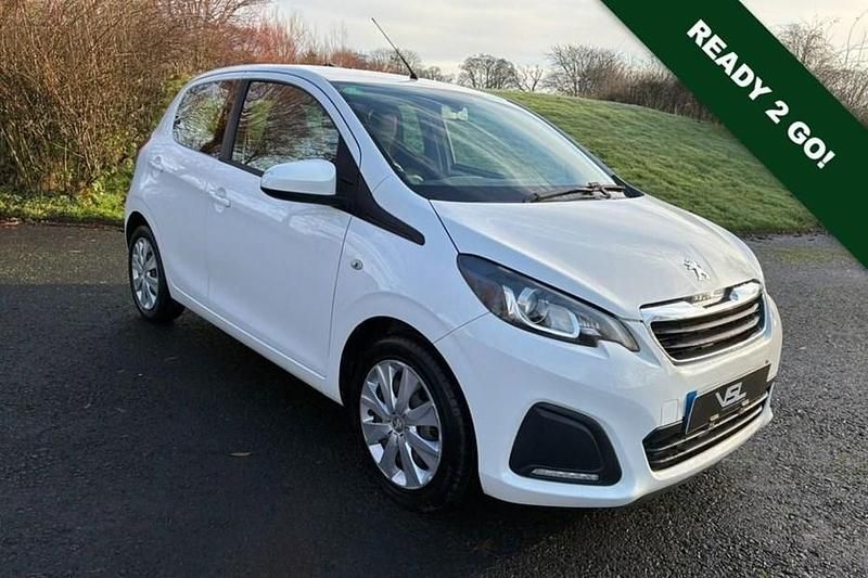 White Used 2014 Peugeot 108 Active Hatchback | £3,363 (Fair price) - Image 1/1