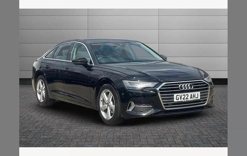 Brilliant black Used 2022 Audi A6 Sport Sedan | £22,995 (Fair price) - Image 1/4