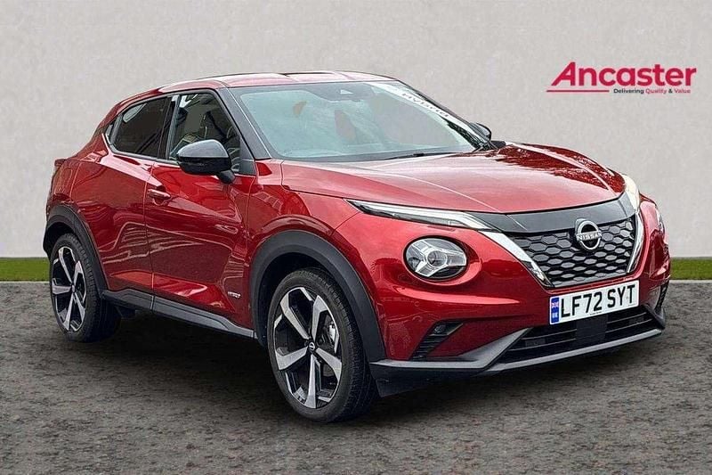 Red Used 2022 Nissan Juke Tekna SUV | £20,475 (Fair price) - Image 1/4