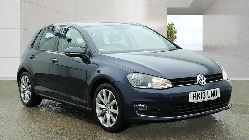 Used VW Golf VII GT 150 HP (110 kW) 2013 Blue Hatchback