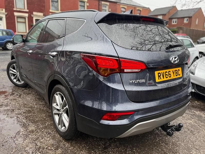 Used Hyundai Santa Fe Premium SE 2016 Blue SUV