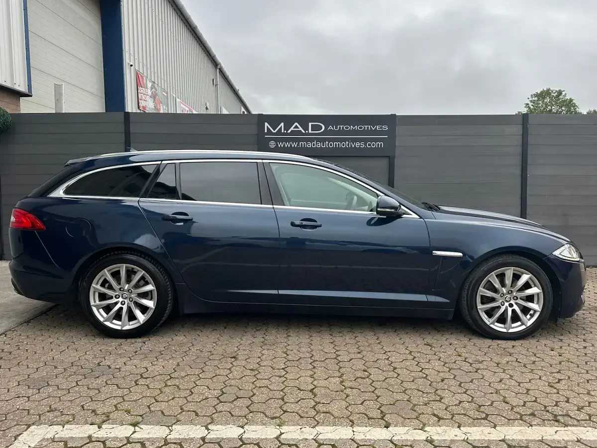 Used Jaguar XF Premium Luxury 2013 Blue Estate