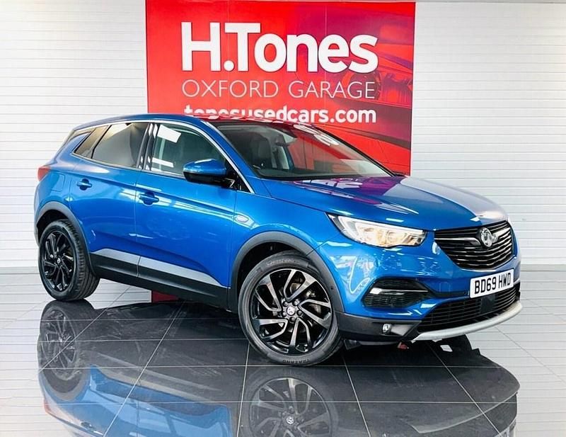Used Vauxhall Grandland X Elite 130 HP (95 kW) 2019 Blue SUV