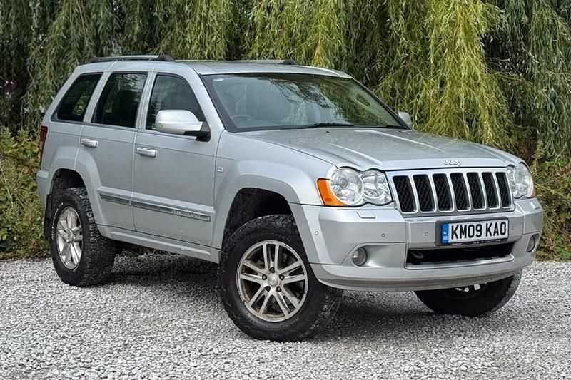Silver Used 2009 Jeep Grand Cherokee Overland SUV | £2,495 (Super price) - Image 1/1