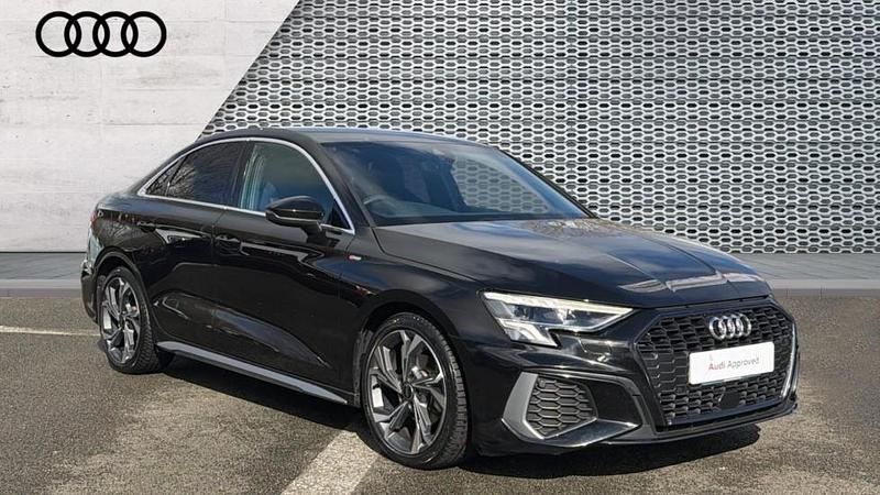 Used Audi A3 S-Line 150 HP (110 kW) 2024 Black