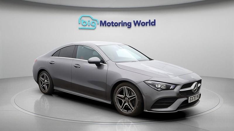 Used Mercedes CLA200 AMG line 161 HP (118 kW) 2020 Grey Coupe