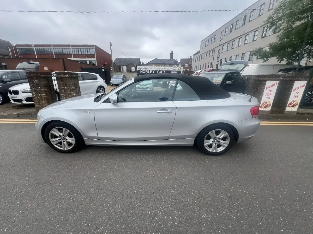 Used BMW 120 Cabriolet 2011 Silver Cabriolet