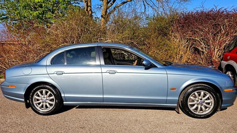 Blue Used 2003 Jaguar S-Type SE Sedan | £2,795 (Fair price) - Image 1/4