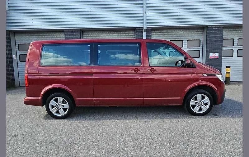 Used VW T6.1 SE 150 HP (110 kW) 2021 Red Van