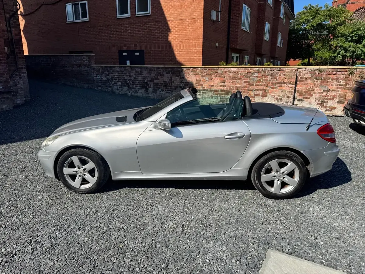 Used Mercedes SLK200 2007 Silver Cabriolet