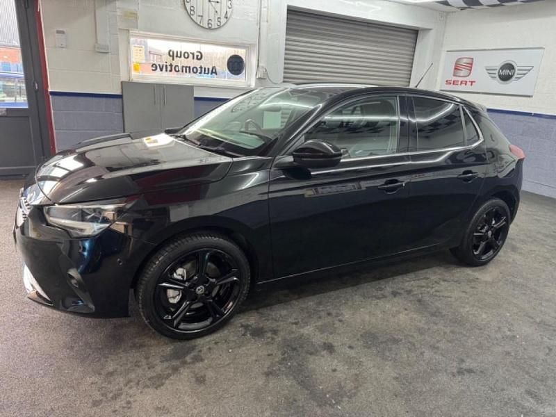Used Vauxhall Corsa Elite 100 HP (73 kW) 2020 Black Hatchback