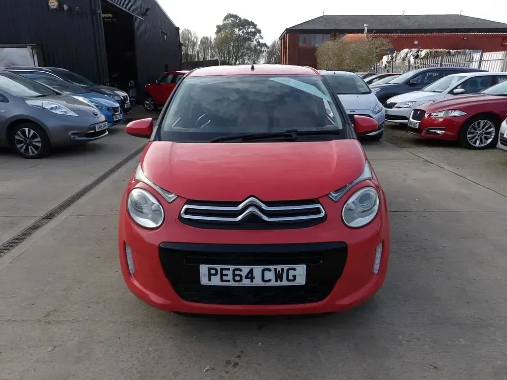 Used Citroën C1 Flair 68 HP (50 kW) 2014 Orange Hatchback