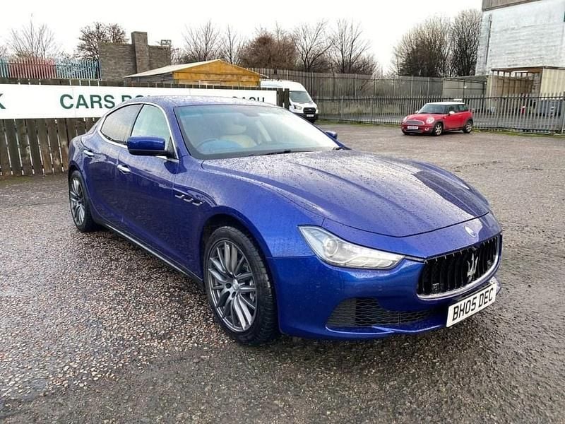 Used Maserati Ghibli 275 HP (202 kW) 2016 Blue Sedan