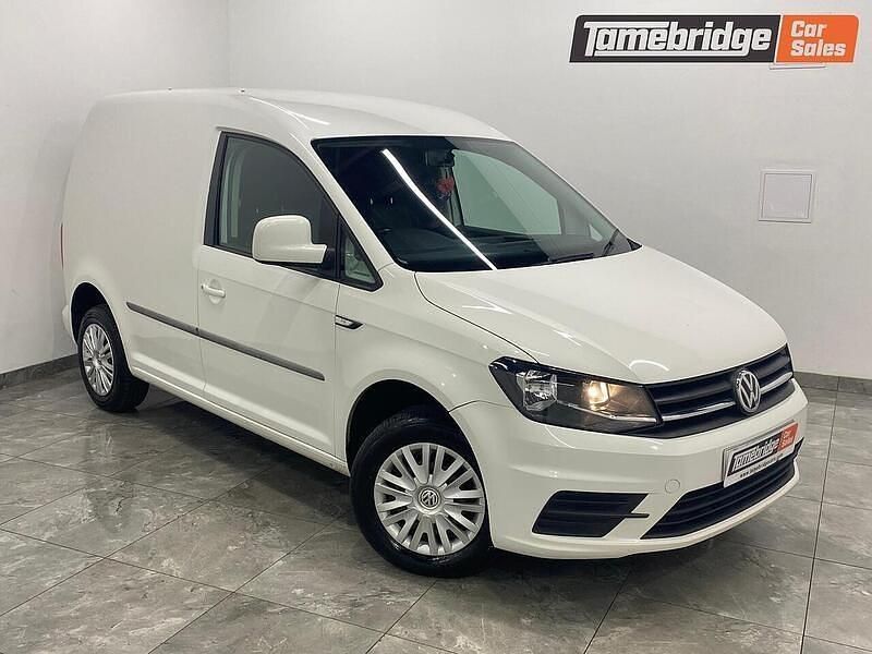 White Used 2018 VW Caddy Trendline MPV | £9,995 (A bit pricey) - Image 1/4