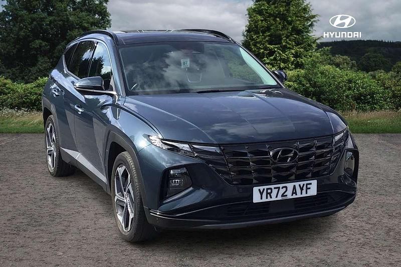 Blue Used 2022 Hyundai Tucson Ultimate SUV | £26,499 (A bit pricey) - Image 1/4