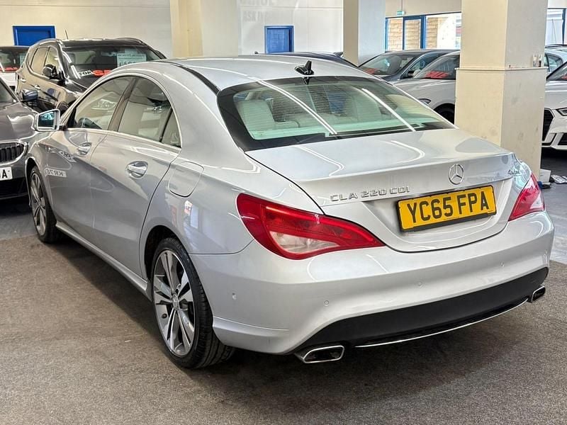 Used Mercedes CLA220 2015 Silver Sedan