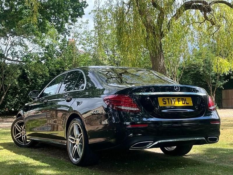 Used Mercedes E200 AMG line 150 HP (110 kW) 2017 Black Sedan