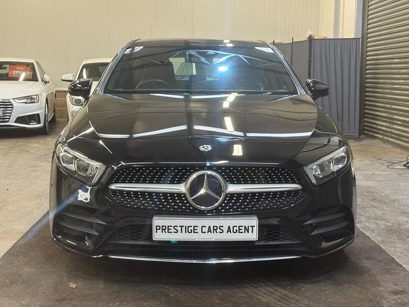 Used Mercedes A200 AMG Line Premium 163 HP (119 kW) 2018 Black Hatchback