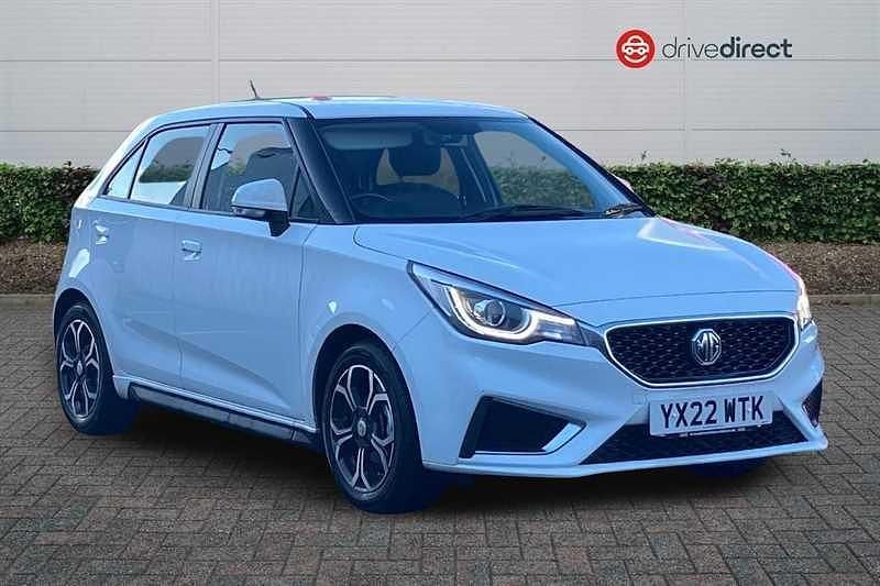 Used MG MG3 Exclusive 106 HP (77 kW) 2022 White Hatchback