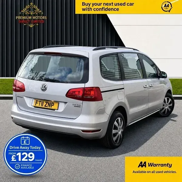 Usado VW Sharan S 140 HP (102 kW) 2011 Prateado Monovolume