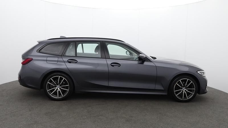 Usado BMW 320 Sport Line 184 CV (135 kW) 2021 Gris Familiar