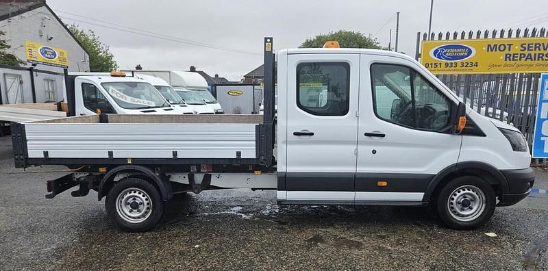 Used Ford Transit 130 HP (95 kW) 2018 White Cabriolet
