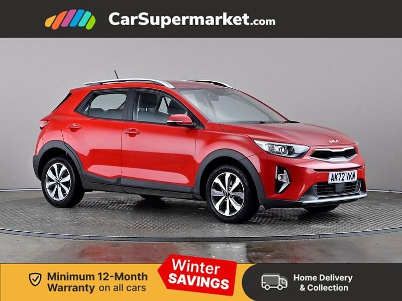 Red Used 2022 Kia Stonic SUV | £12,697 (Fair price) - Image 1/3