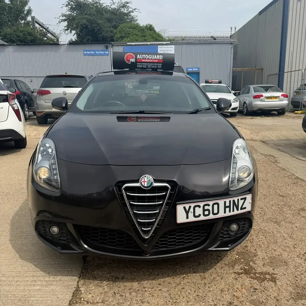 Used Alfa Romeo Giulietta Lusso 2010 Black Hatchback