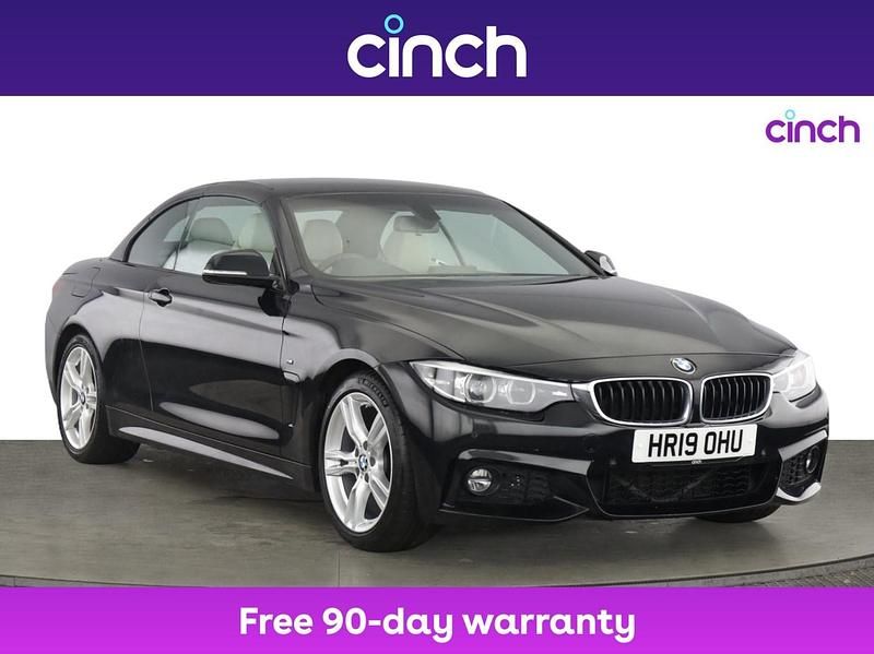 Black Used 2019 BMW 420 M Sport Cabriolet | £17,999 (Fair price) - Image 1/3