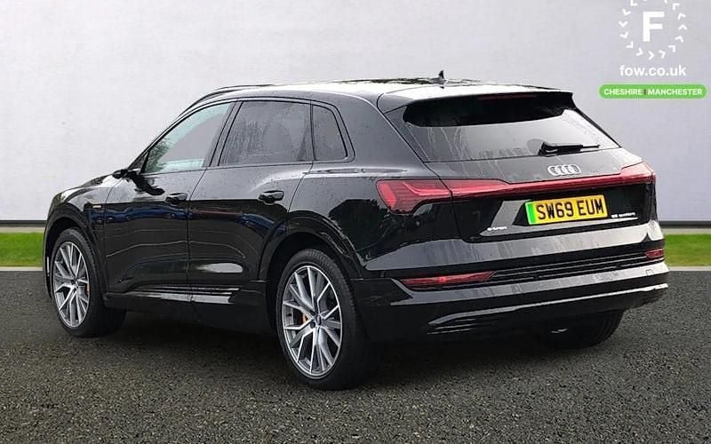 Używany Audi e-tron Comfort 300 kW (408 KM) 2019 Czarny SUV