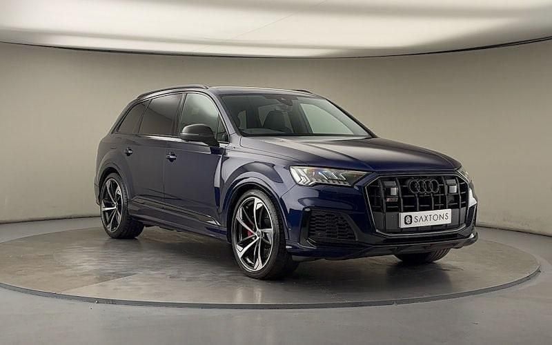 Navarra blue Used 2023 Audi SQ7 Black Edition SUV | £58,250 (Good price) - Image 1/4