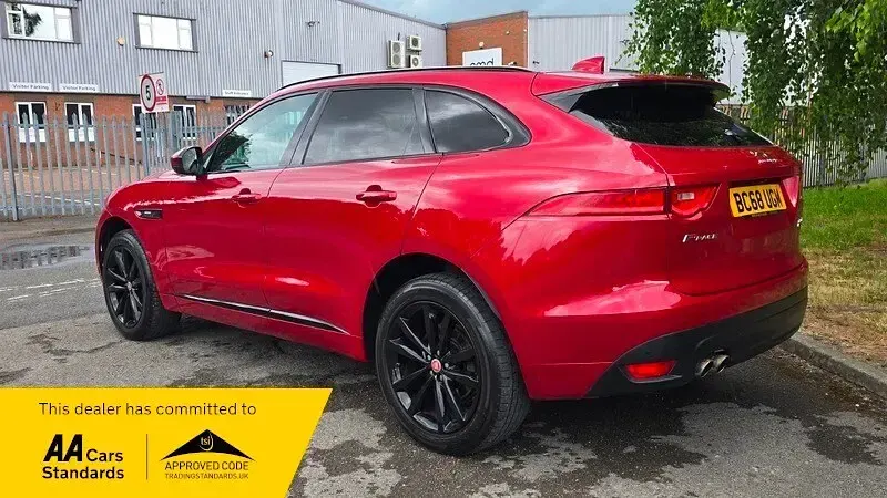 Used Jaguar F-Pace R-Sport 2018 Red SUV