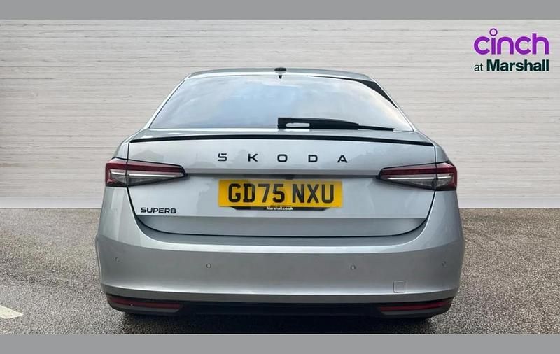 New Skoda Superb SportLine 150 HP (110 kW) 2025 Silver Hatchback