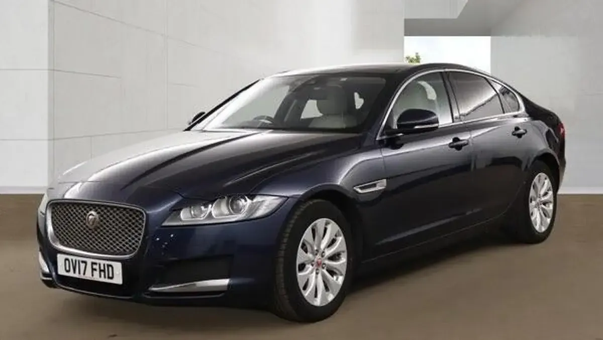 Used Jaguar XF Portfolio 2017 Blue Sedan