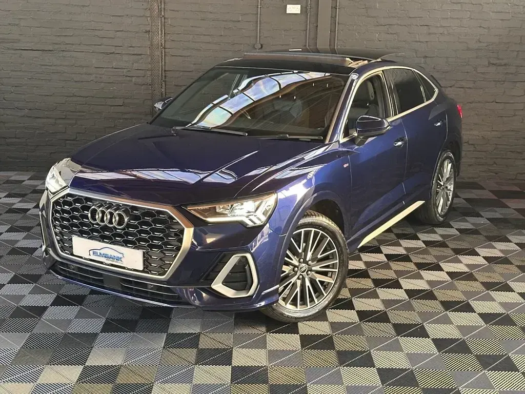 Second-hand Audi Q3 Sportback S-Line 150 CP (110 kW) 2020 Albastru SUV