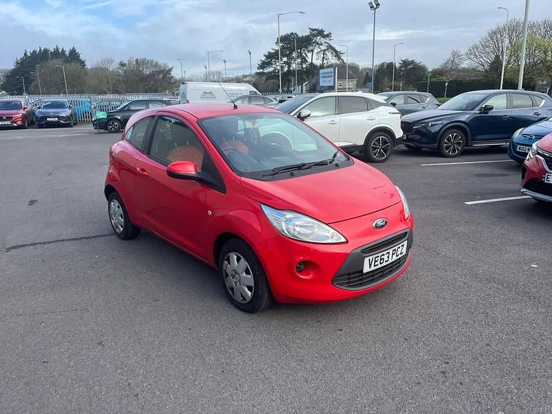 Used Ford Ka 69 HP (50 kW) 2014 Red Hatchback