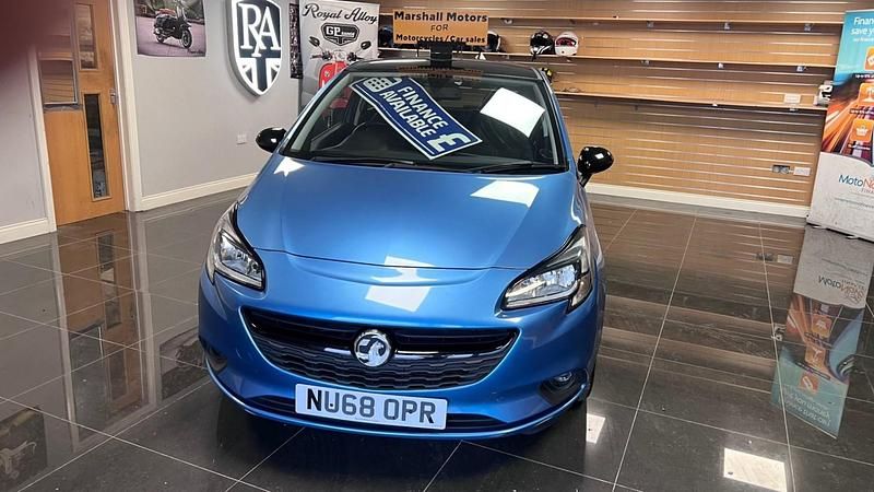 Used Vauxhall Corsa 75 HP (55 kW) 2018 Blue Hatchback