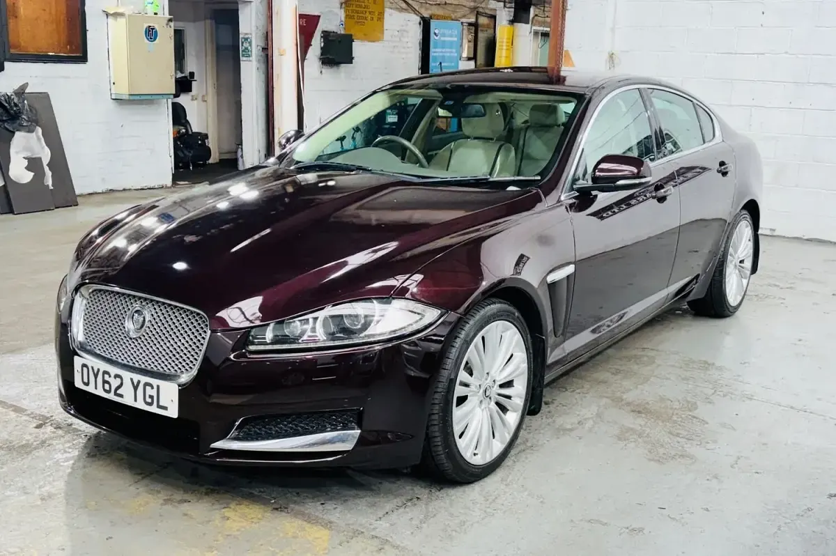 Used Jaguar XF Portfolio 2012 Red Sedan