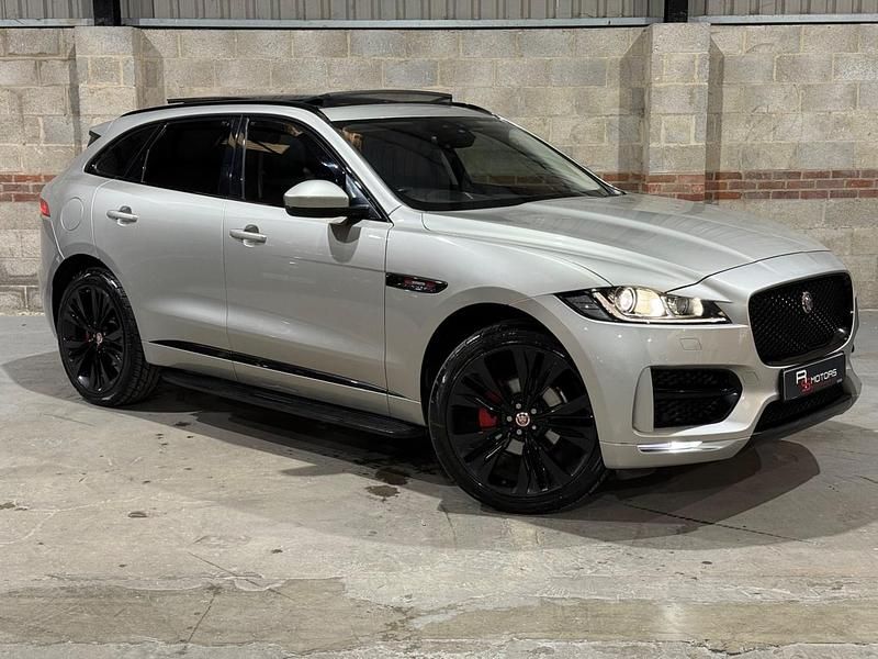 Gold Used 2016 Jaguar F-Pace R-Sport SUV | £11,490 (Fair price) - Image 1/4
