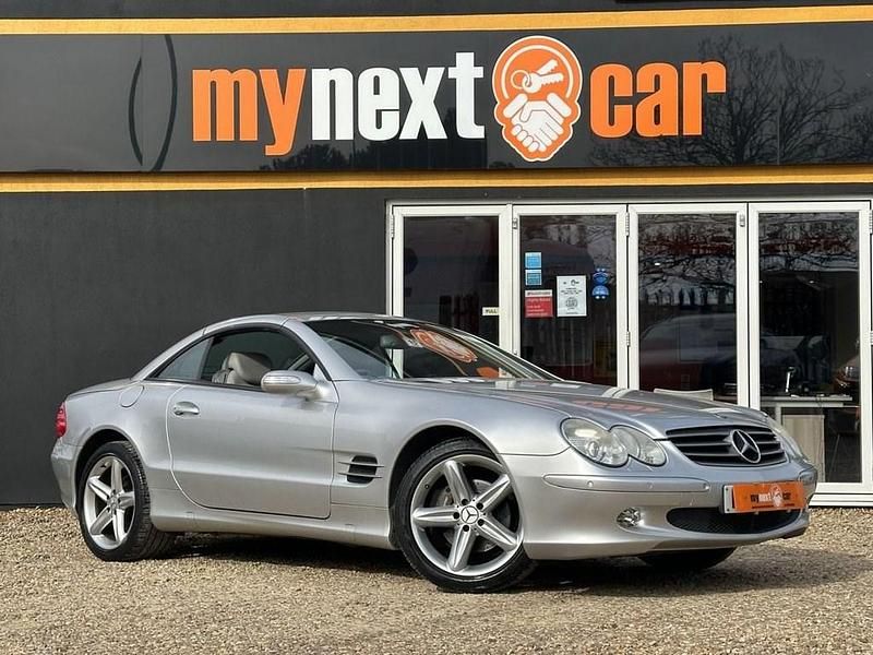 Used Mercedes SL350 245 HP (180 kW) 2004 Silver Cabriolet
