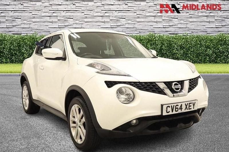 Used Nissan Juke Acenta Premium 115 HP (84 kW) 2014 White SUV