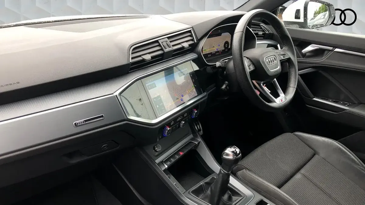 Used Audi Q3 S-Line 150 HP (110 kW) 2019 White SUV