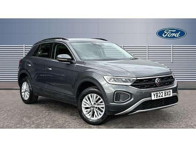 Grey Used 2022 VW T-Roc Life SUV | £17,678 (Good price) - Image 1/4