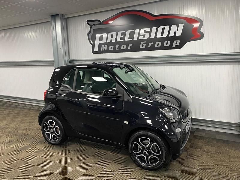 Used Smart ForTwo Electric Drive Premium 60 kW (82 HP) 2018 Black Coupe