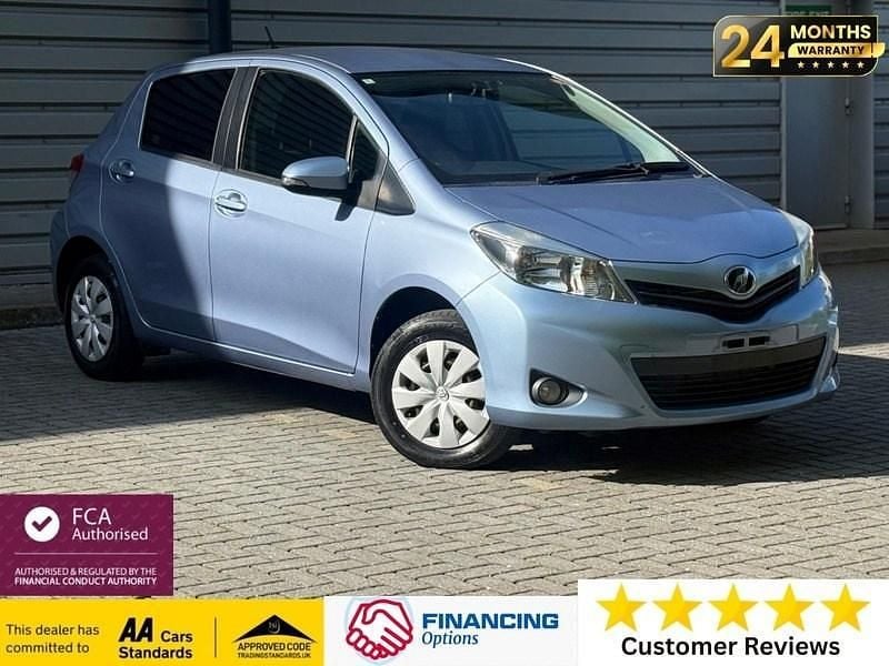 Used Toyota Yaris Multidrive S 99 HP (72 kW) 2014 Blue Hatchback