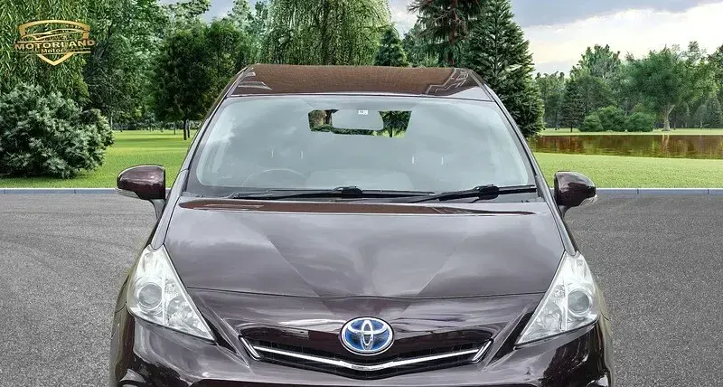 Used Toyota Prius+ 136 HP (100 kW) 2014 Purple MPV