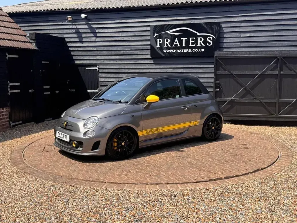 Used Abarth 595 Competizione 145 HP (106 kW) 2016 Grey Cabriolet