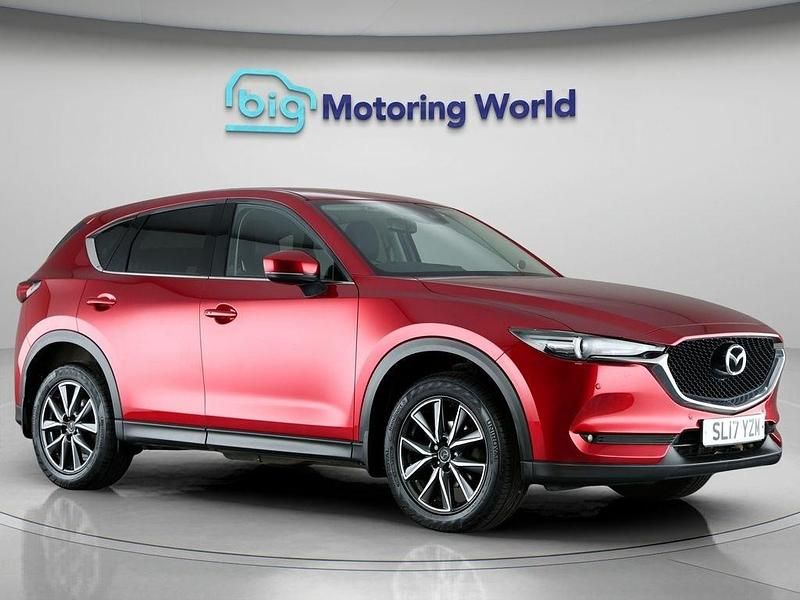 Red Used 2017 Mazda CX-5 Inclusive SUV | £12,380 (Fair price) - Image 1/4