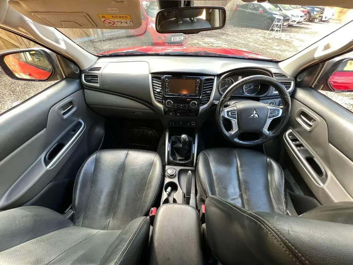 Used Mitsubishi L200 Warrior 2017 Red Pickup